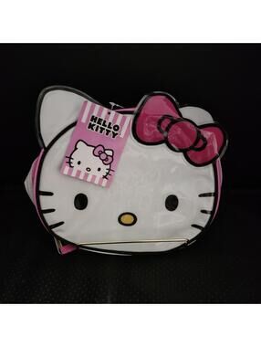 Official Sanrio Hello Kitty Insulated Zip Up Lunch Travel Snack Bag NWT New